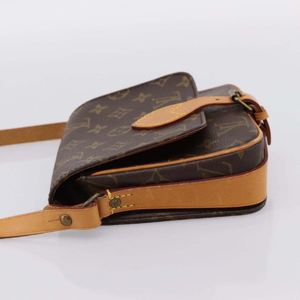 LOUIS VUITTON Monogram Cartouchiere PM Shoulder Bag M51254 LV Auth 203857