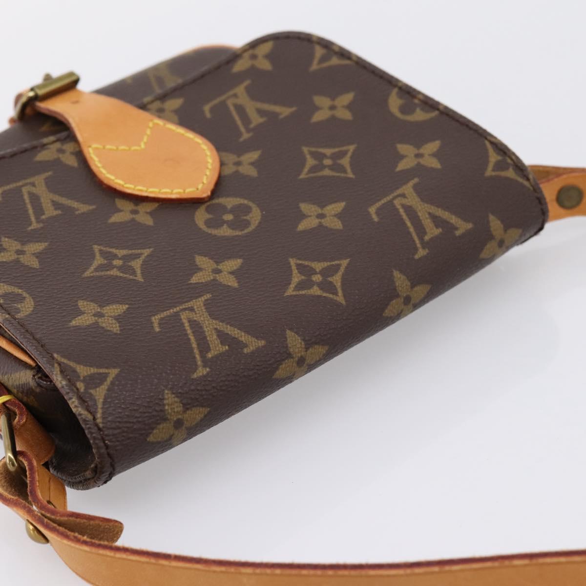 LOUIS VUITTON Monogram Cartouchiere PM Shoulder Bag M51254 LV Auth 203857