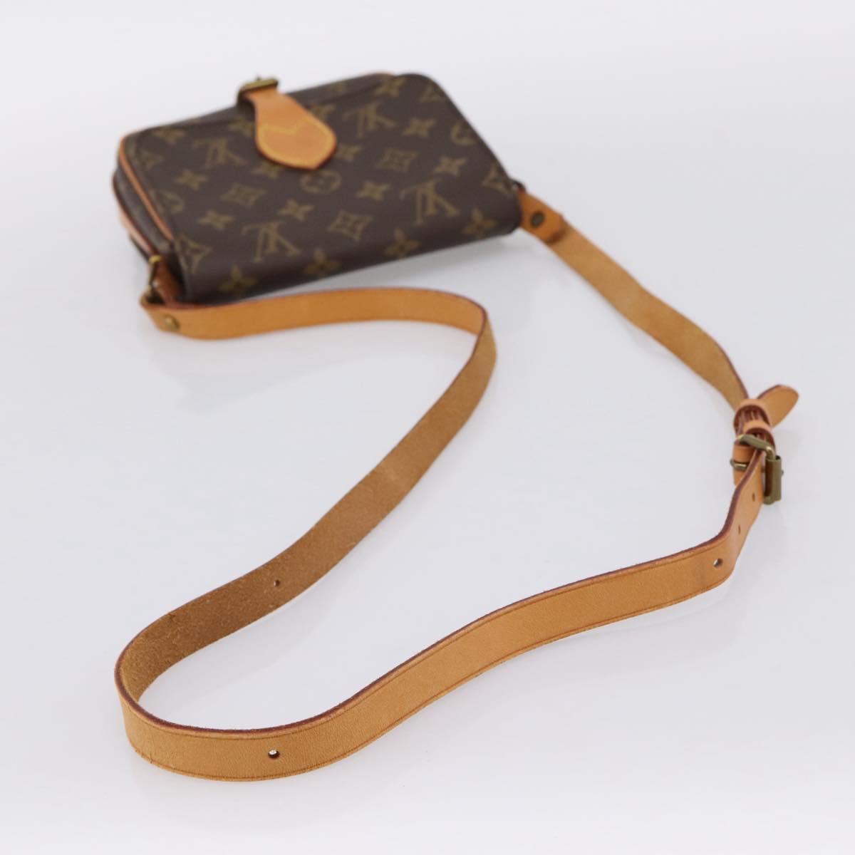 LOUIS VUITTON Monogram Cartouchiere PM Shoulder Bag M51254 LV Auth 203857