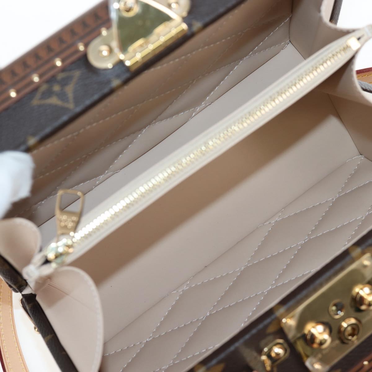 LOUIS VUITTON Monogram Petite Vallees Hand Bag 2way M20468 LV Auth 203861SM