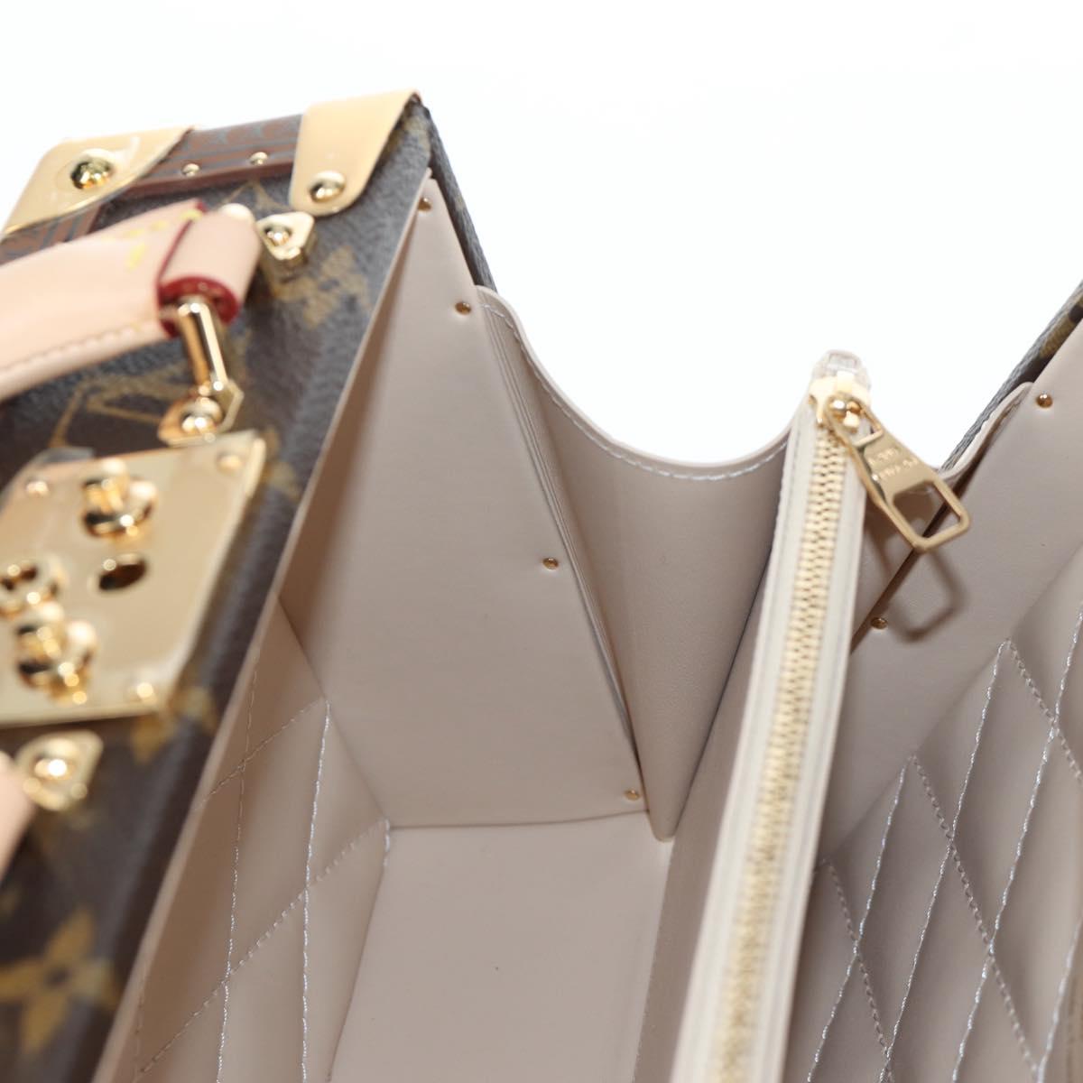 LOUIS VUITTON Monogram Petite Vallees Hand Bag 2way M20468 LV Auth 203861SM