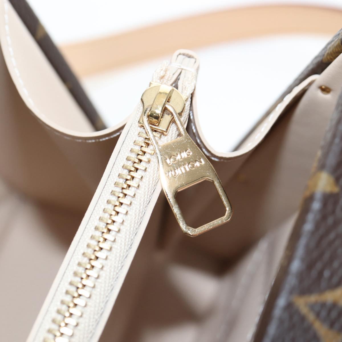 LOUIS VUITTON Monogram Petite Vallees Hand Bag 2way M20468 LV Auth 203861SM