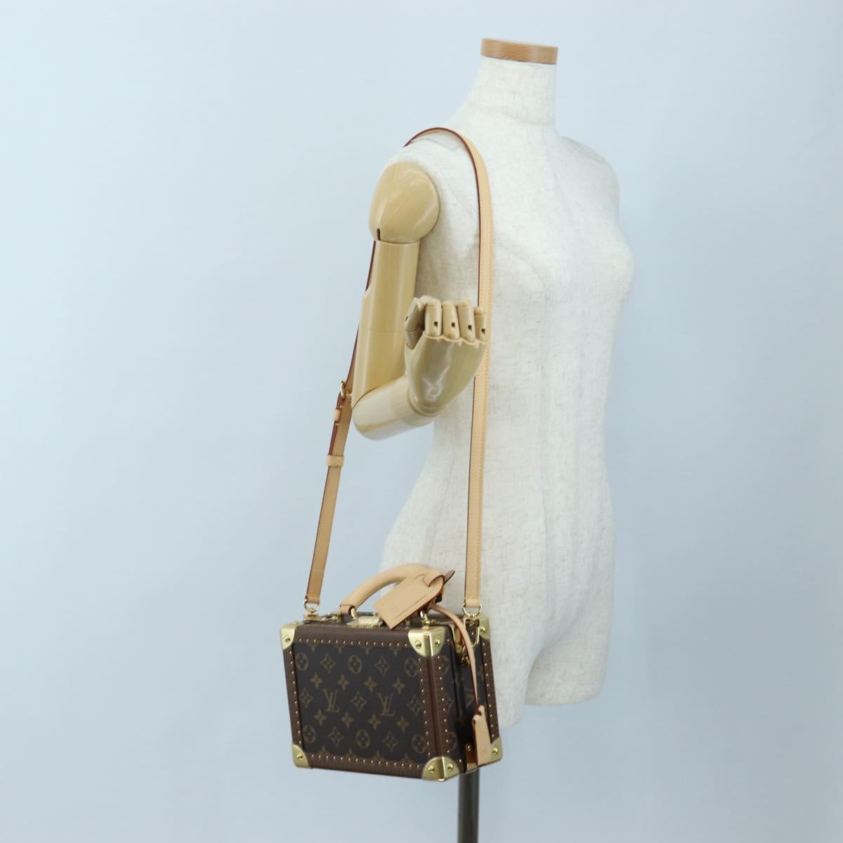 LOUIS VUITTON Monogram Petite Vallees Hand Bag 2way M20468 LV Auth 203861SM
