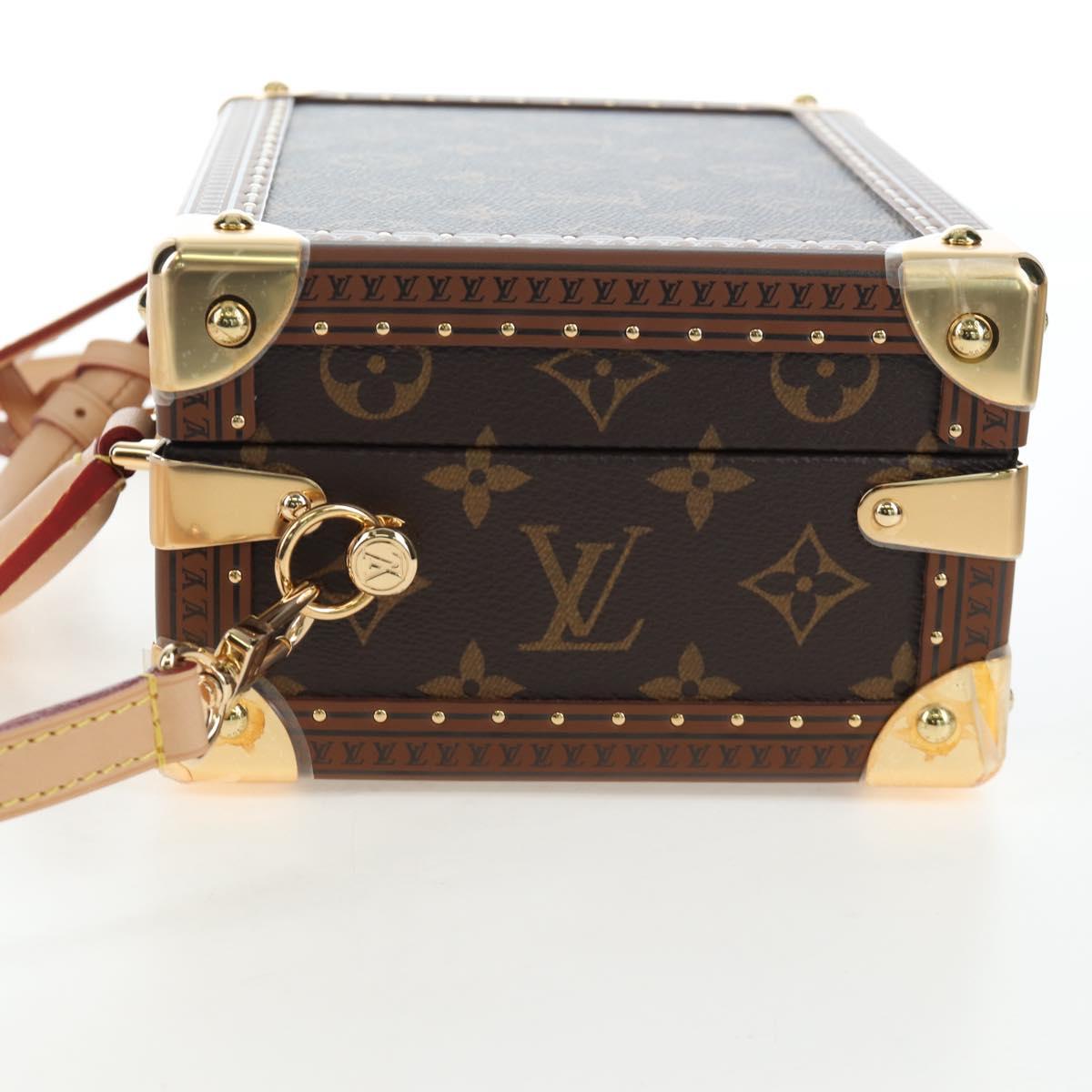 LOUIS VUITTON Monogram Petite Vallees Hand Bag 2way M20468 LV Auth 203861SM