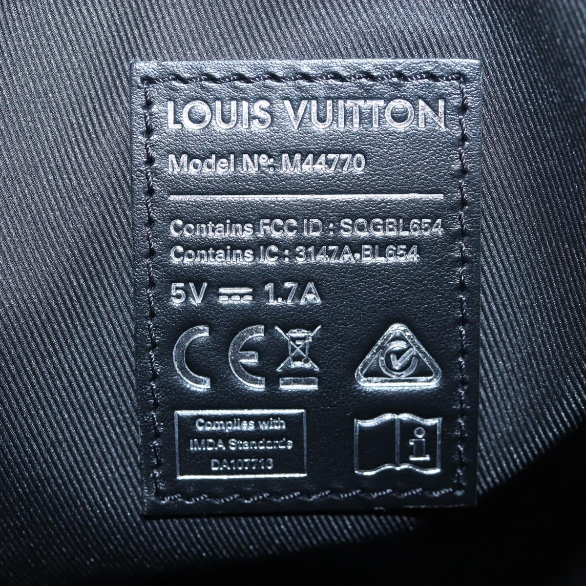 LOUIS VUITTON Monogram light Up Keepall Bandouliere 50 M44770 Auth 203862SM