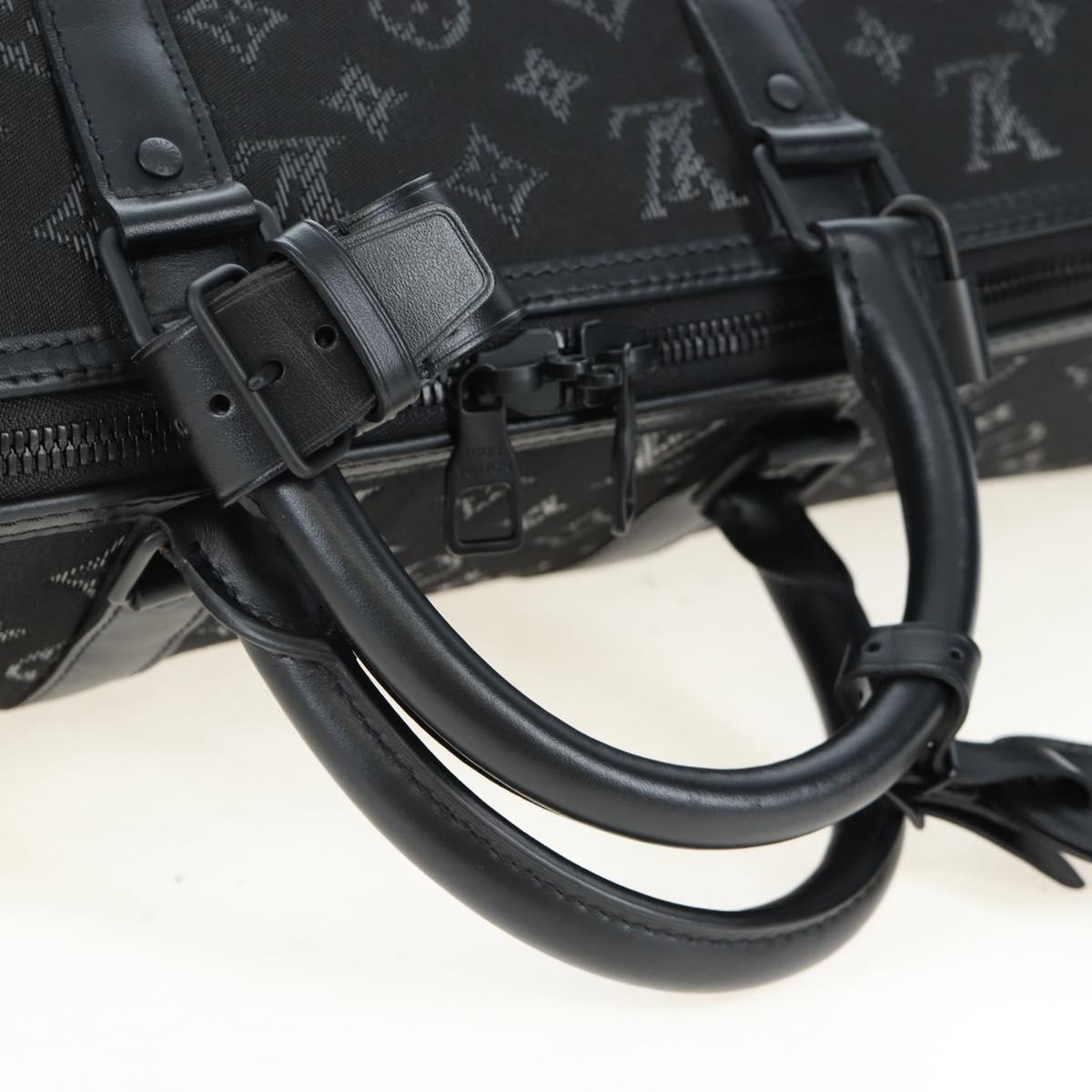 LOUIS VUITTON Monogram light Up Keepall Bandouliere 50 M44770 Auth 203862SM