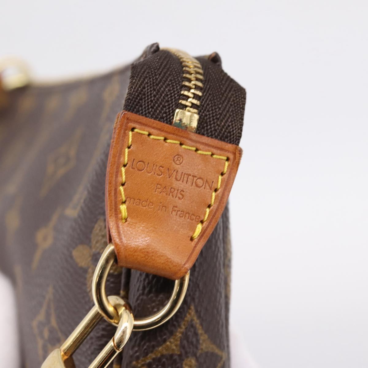 LOUIS VUITTON Monogram Pochette Accessoires Pouch M51980 LV Auth 203897SAV