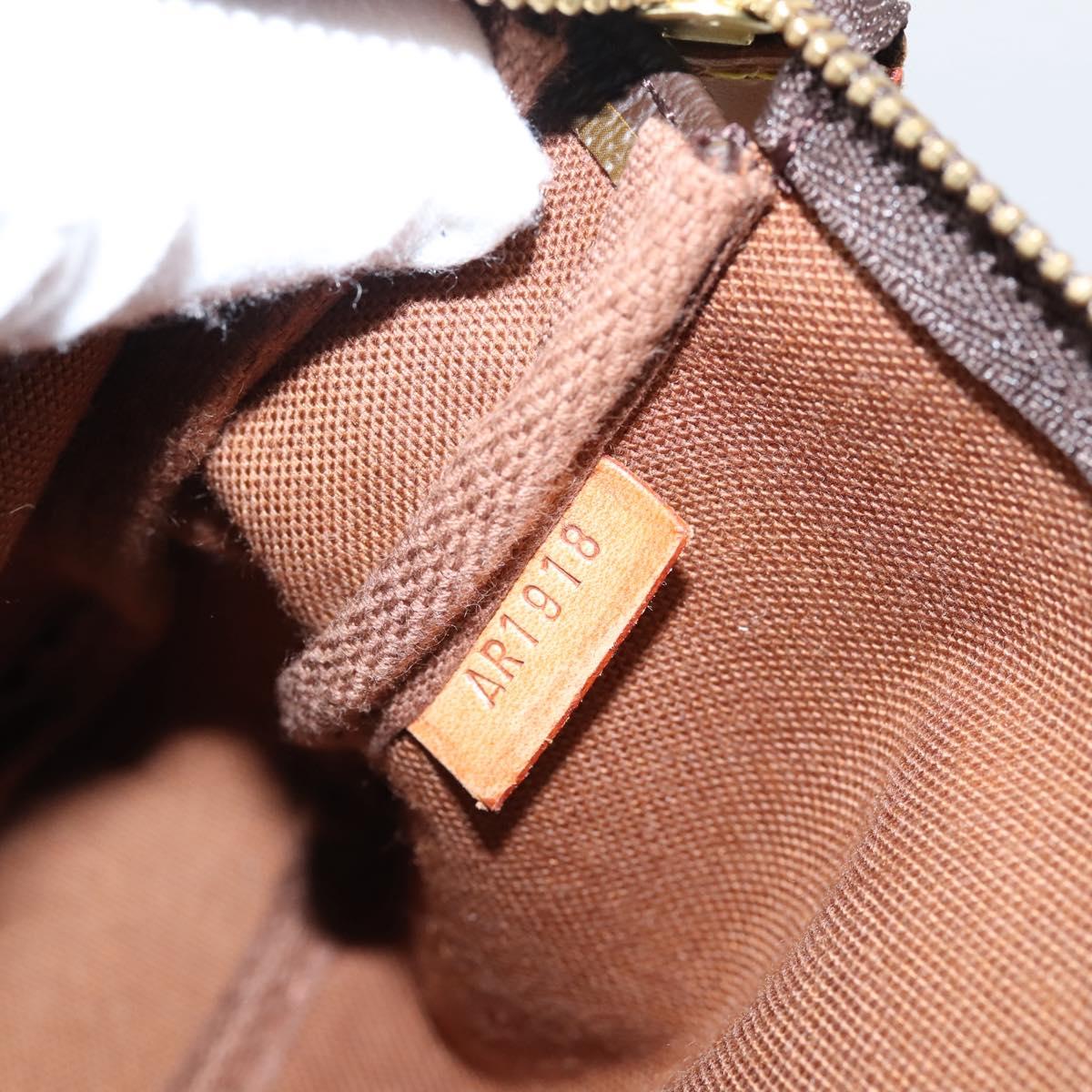 LOUIS VUITTON Monogram Pochette Accessoires Pouch M51980 LV Auth 203897SAV