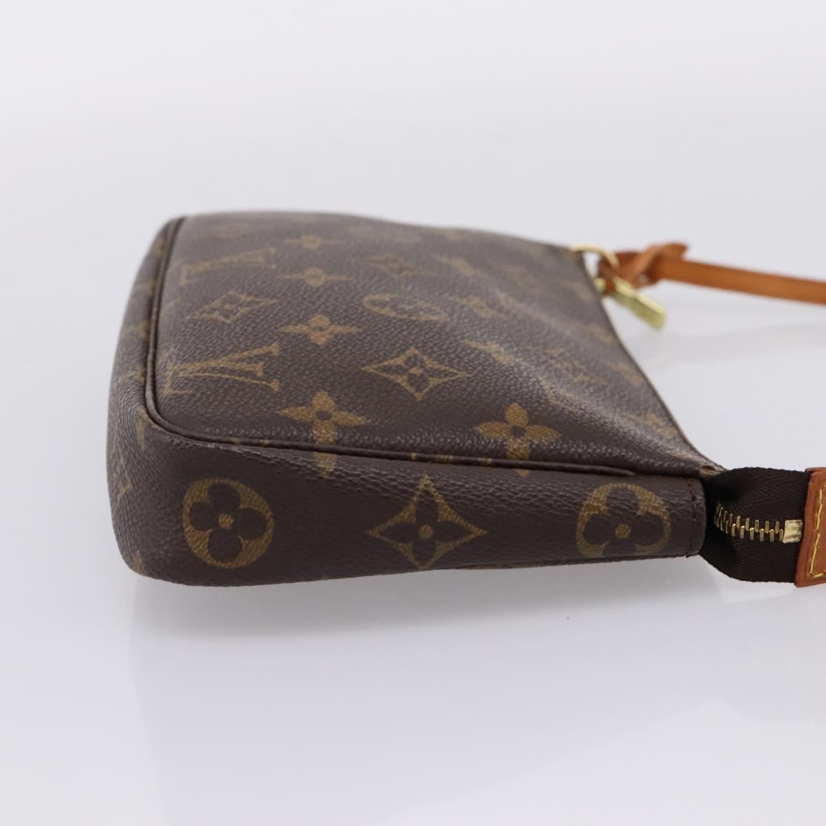 LOUIS VUITTON Monogram Pochette Accessoires Pouch M51980 LV Auth 203897SAV