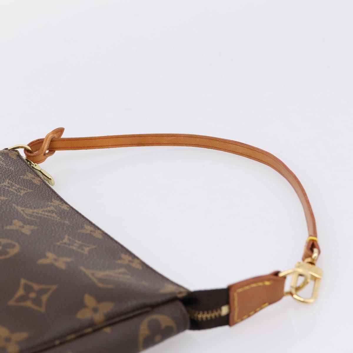 LOUIS VUITTON Monogram Pochette Accessoires Pouch M51980 LV Auth 203897SAV