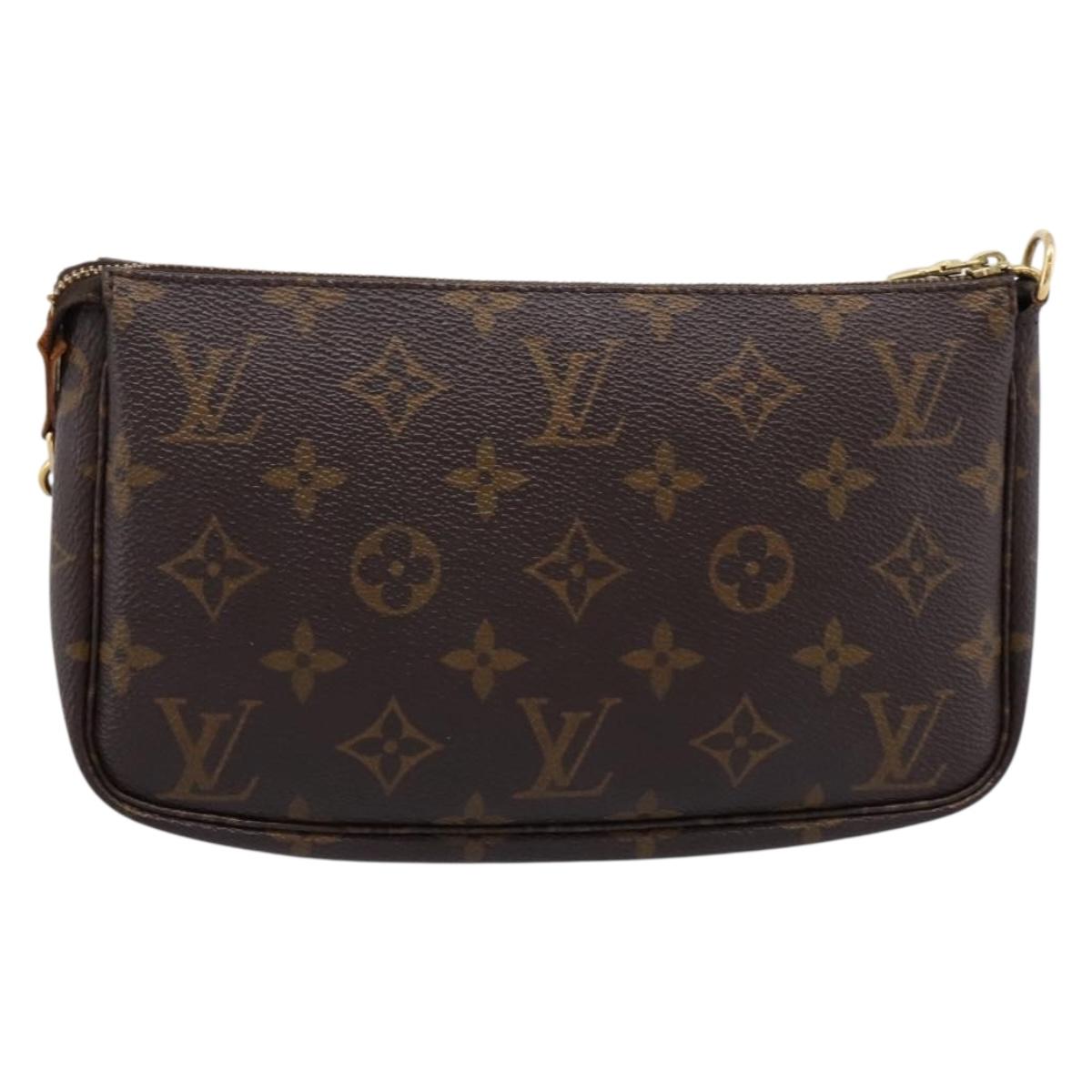 LOUIS VUITTON Monogram Pochette Accessoires Pouch M82766 LV Auth 203898V