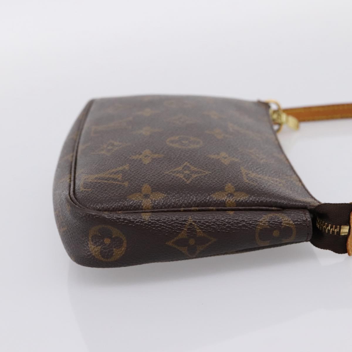LOUIS VUITTON Monogram Pochette Accessoires Pouch M82766 LV Auth 203898V