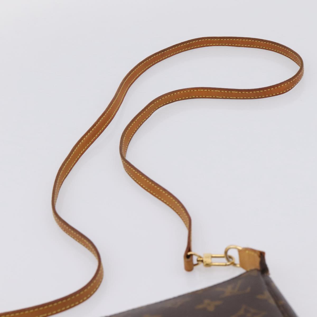 LOUIS VUITTON Monogram Pochette Accessoires Pouch M82766 LV Auth 203898V