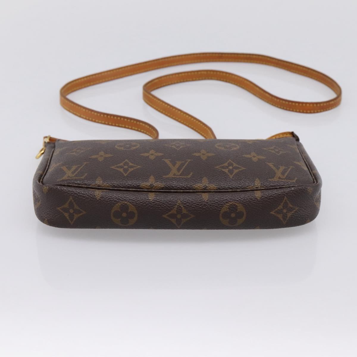 LOUIS VUITTON Monogram Pochette Accessoires Pouch M82766 LV Auth 203898V