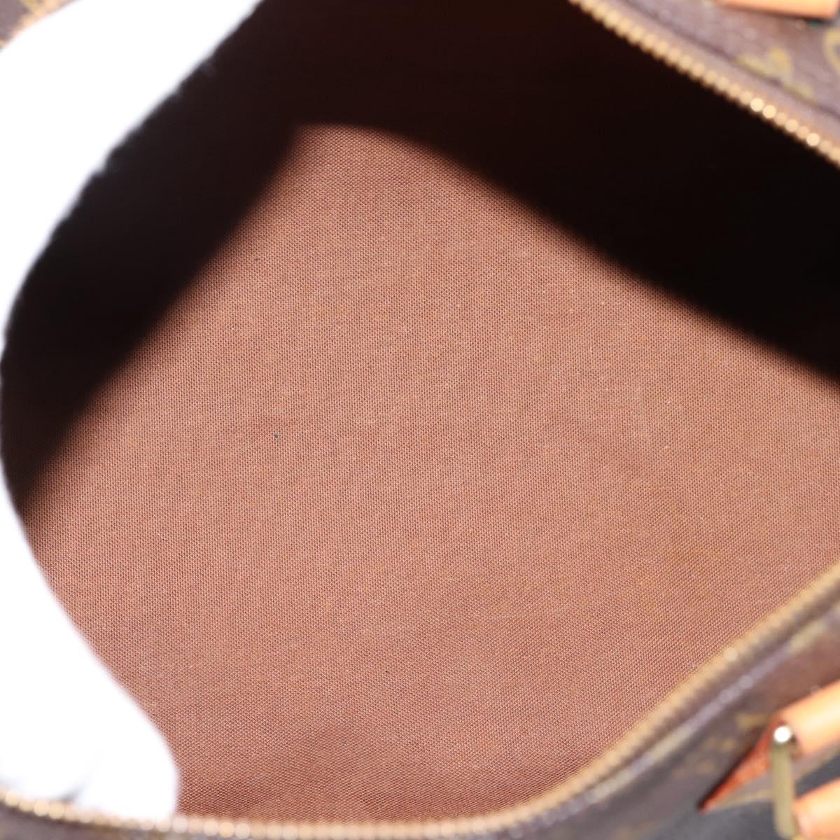 LOUIS VUITTON Monogram Speedy 30 Hand Bag M41526 LV Auth 203899V