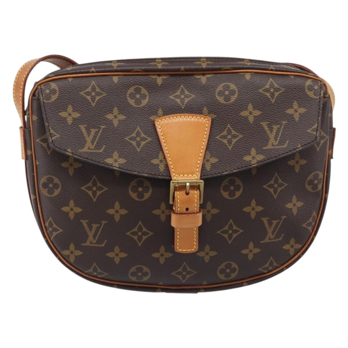 LOUIS VUITTON Monogram Jeune Fille GM Shoulder Bag M51225 LV Auth 203900A
