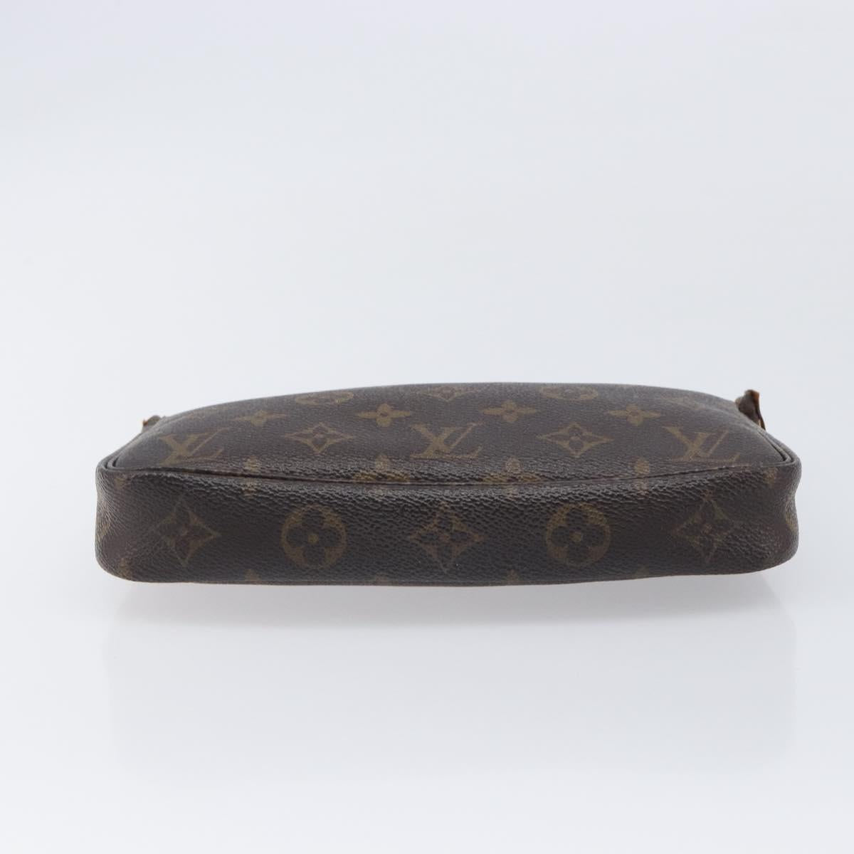 LOUIS VUITTON Monogram Pochette Accessoires Pouch M51980 LV Auth 203901