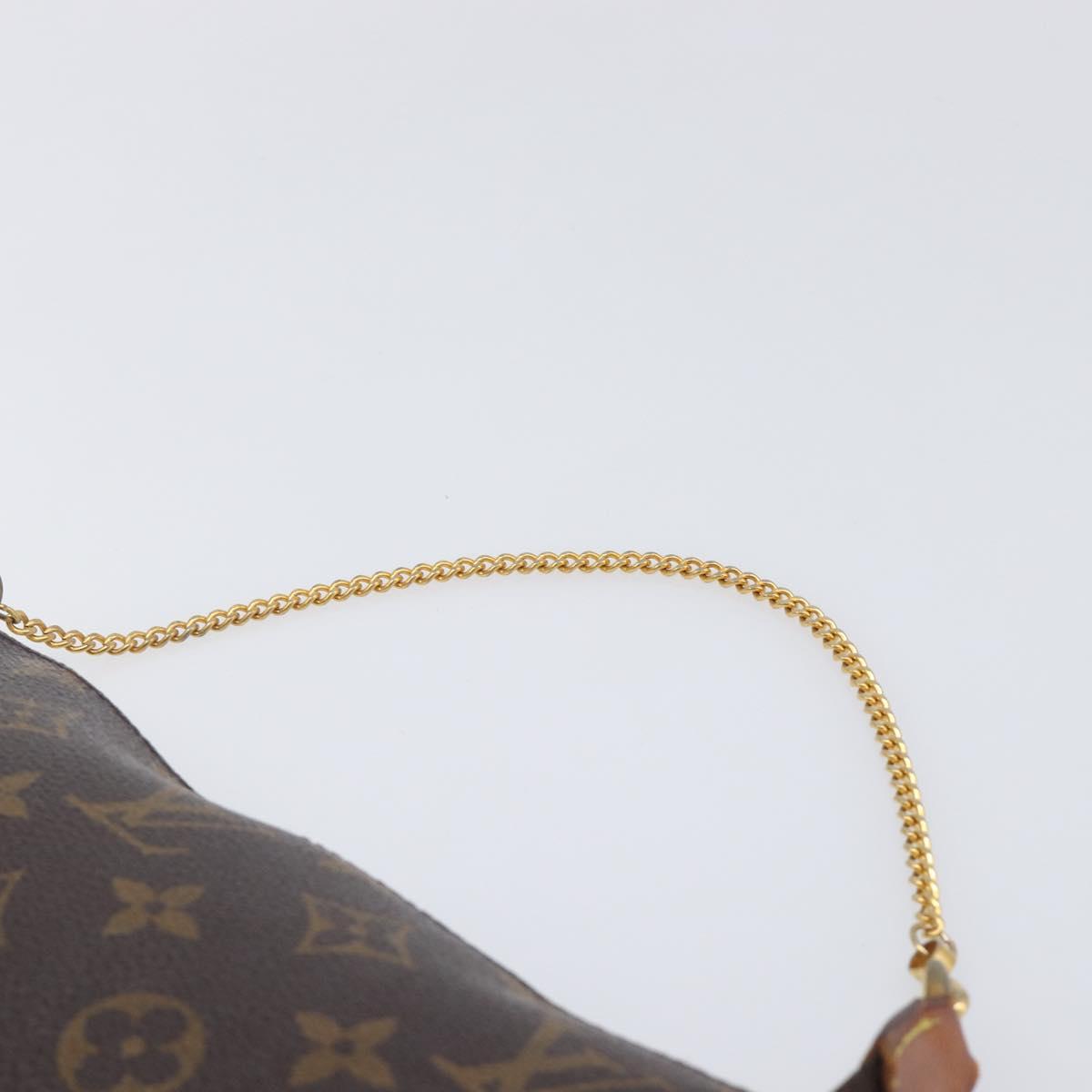 LOUIS VUITTON Monogram Pochette Accessoires Pouch M51980 LV Auth 203901