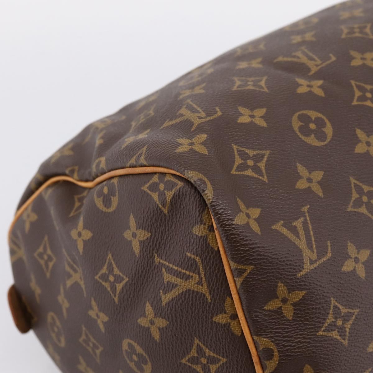 LOUIS VUITTON Monogram Speedy 30 Hand Bag M41526 LV Auth 203902A