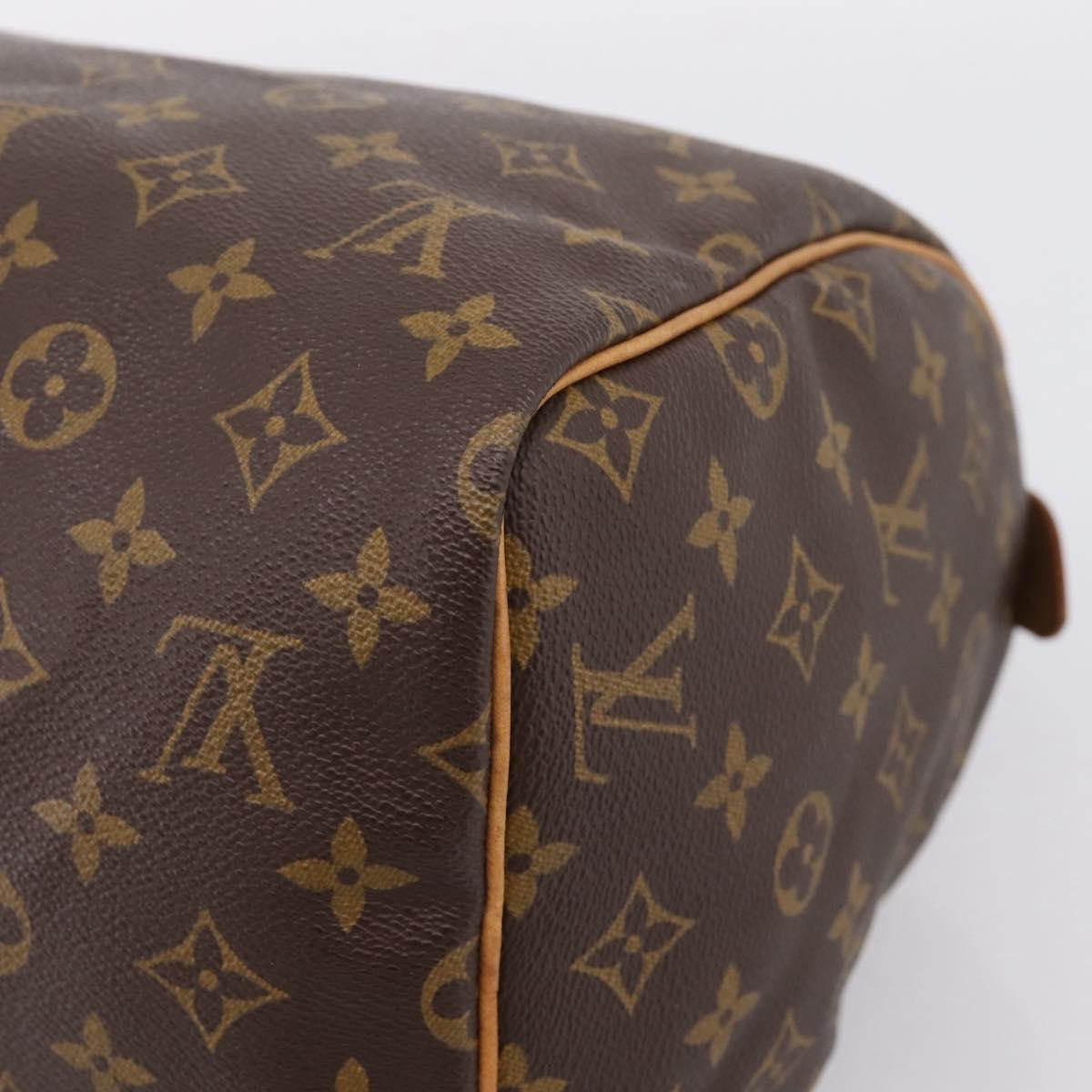 LOUIS VUITTON Monogram Speedy 30 Hand Bag M41526 LV Auth 203902A