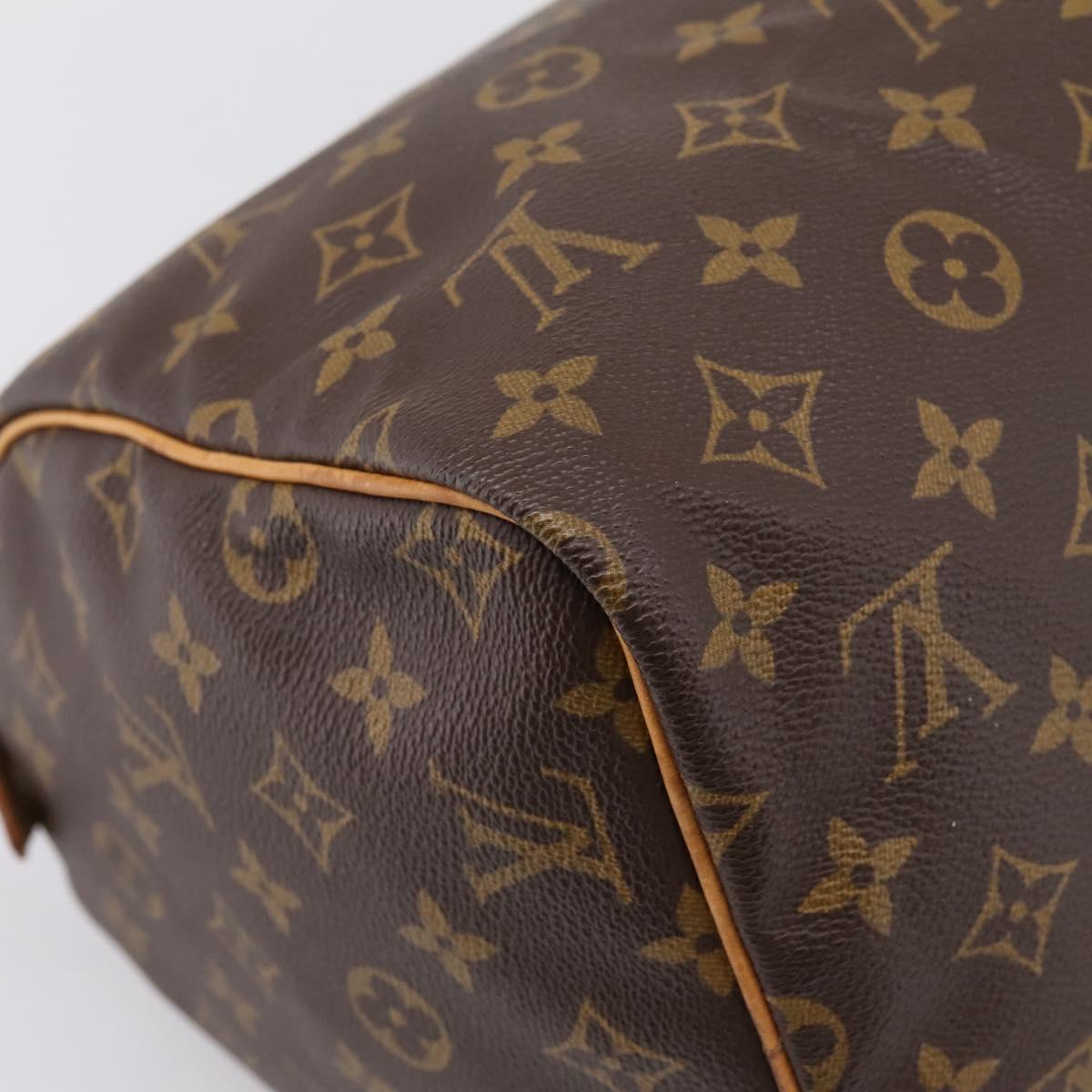 LOUIS VUITTON Monogram Speedy 30 Hand Bag M41526 LV Auth 203902A