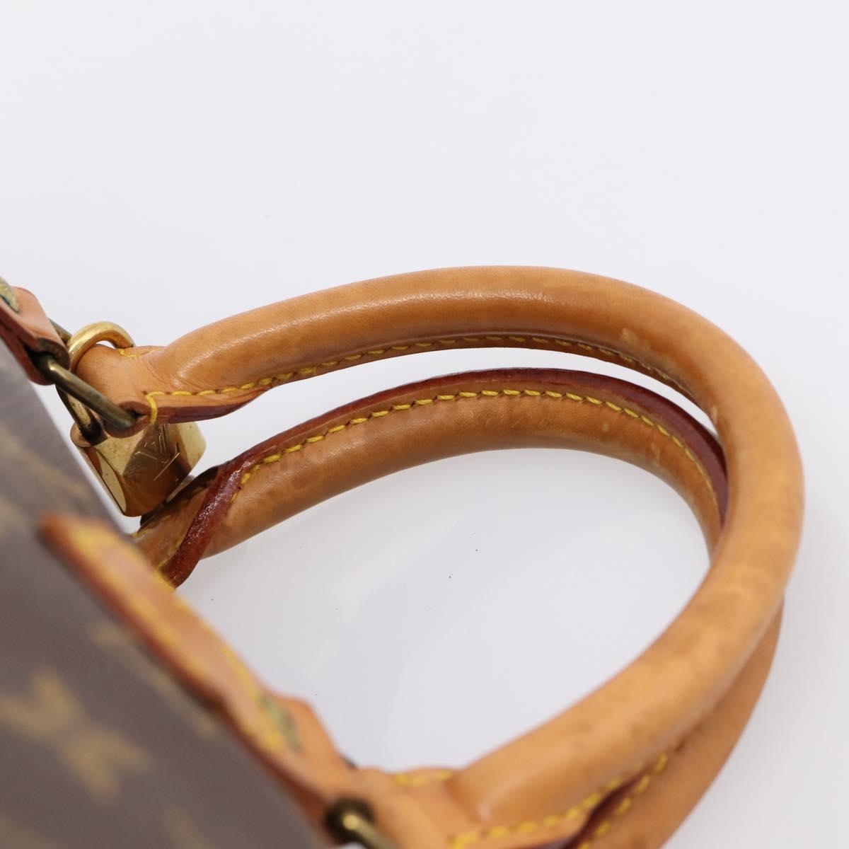 LOUIS VUITTON Monogram Speedy 30 Hand Bag M41526 LV Auth 203902A