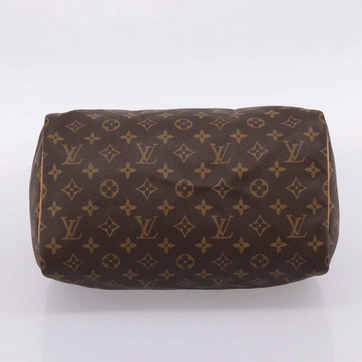 LOUIS VUITTON Monogram Speedy 30 Hand Bag M41526 LV Auth 203902A