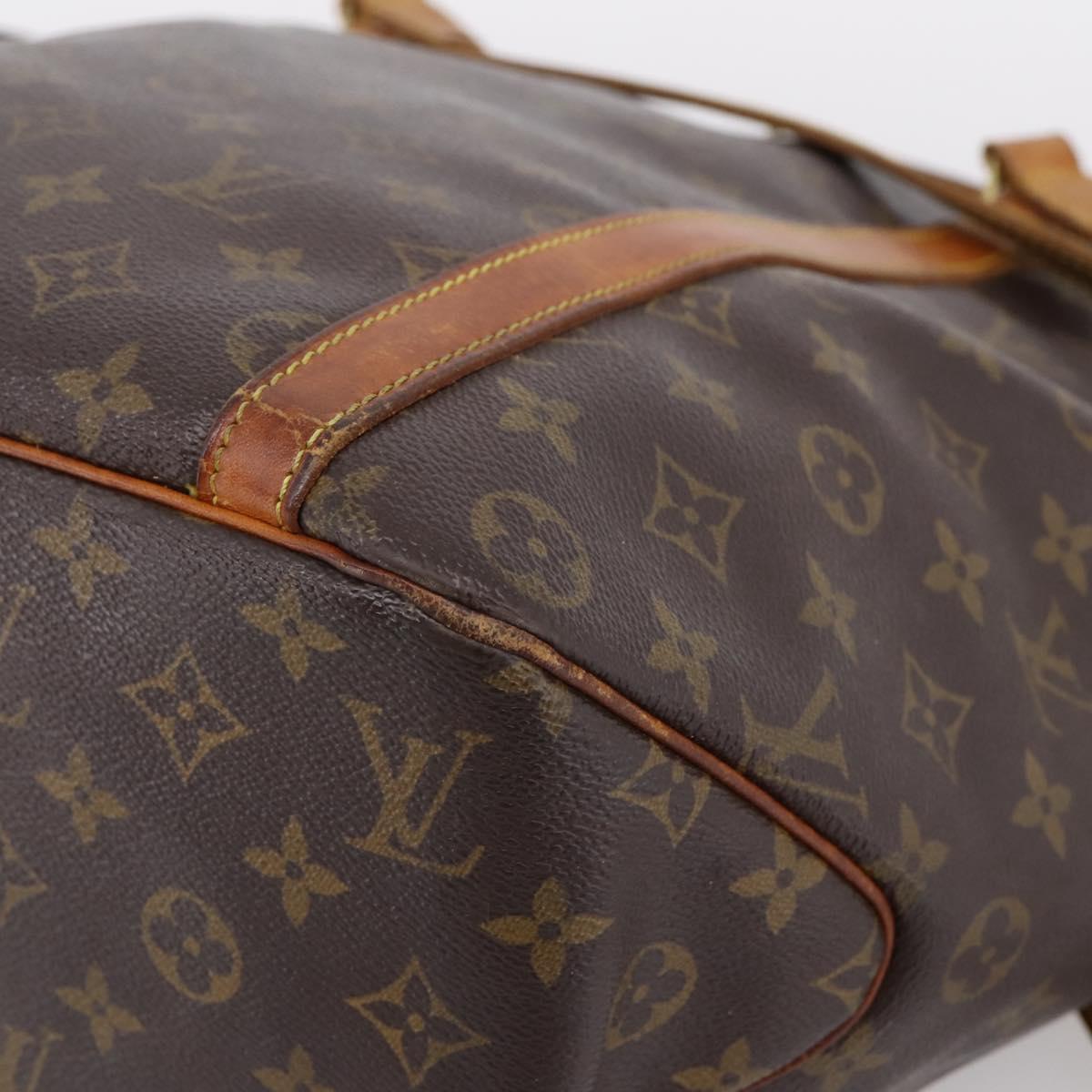 LOUIS VUITTON Monogram Sac Shopping GM Tote Bag M51110 LV Auth 203903
