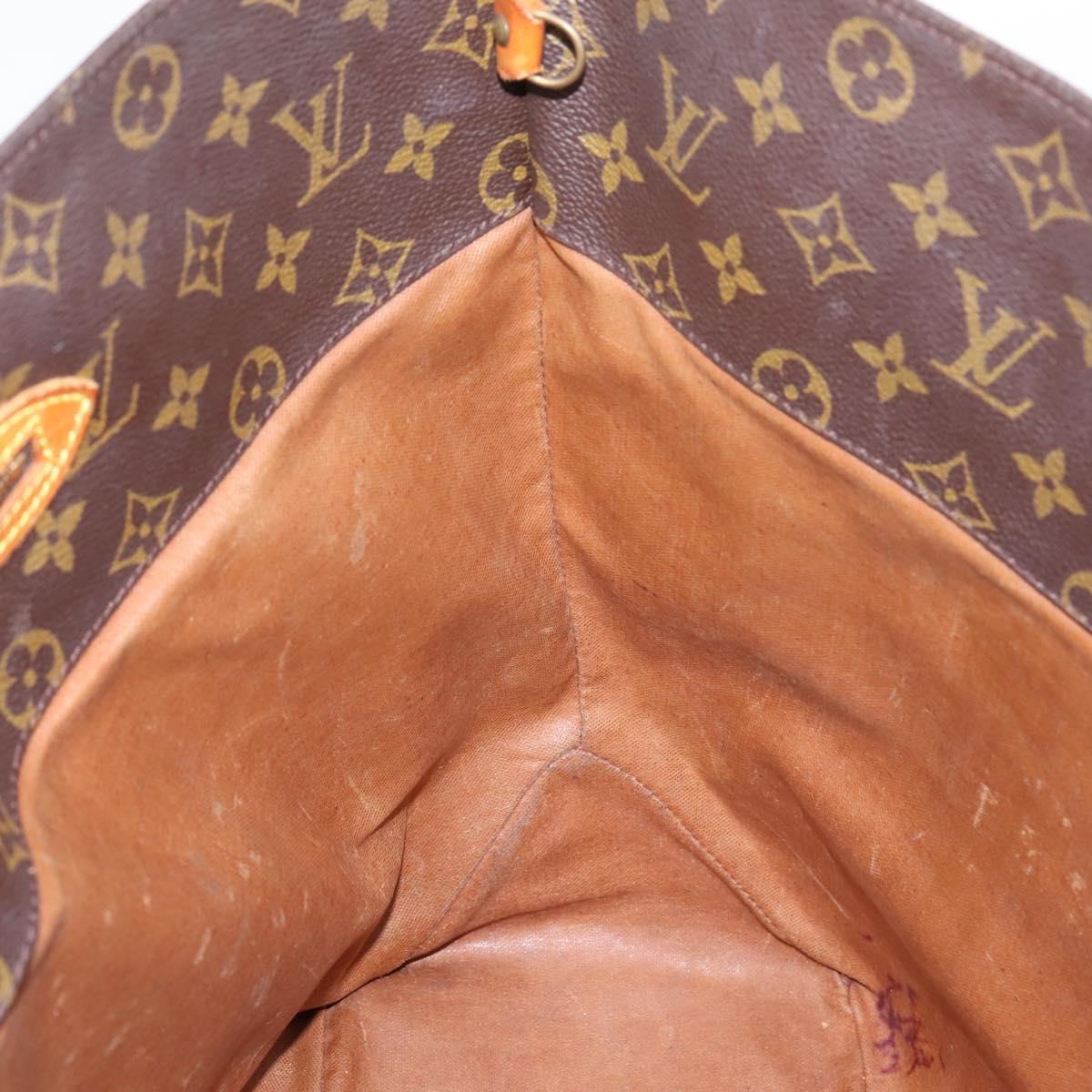 LOUIS VUITTON Monogram Sac Shopping GM Tote Bag M51110 LV Auth 203903