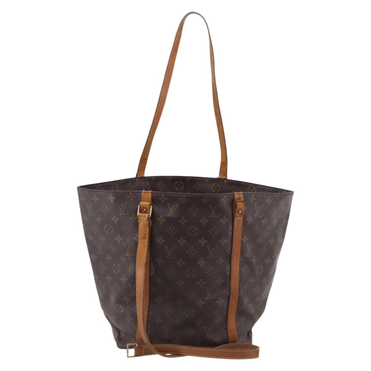 LOUIS VUITTON Monogram Sac Shopping GM Tote Bag M51110 LV Auth 203903