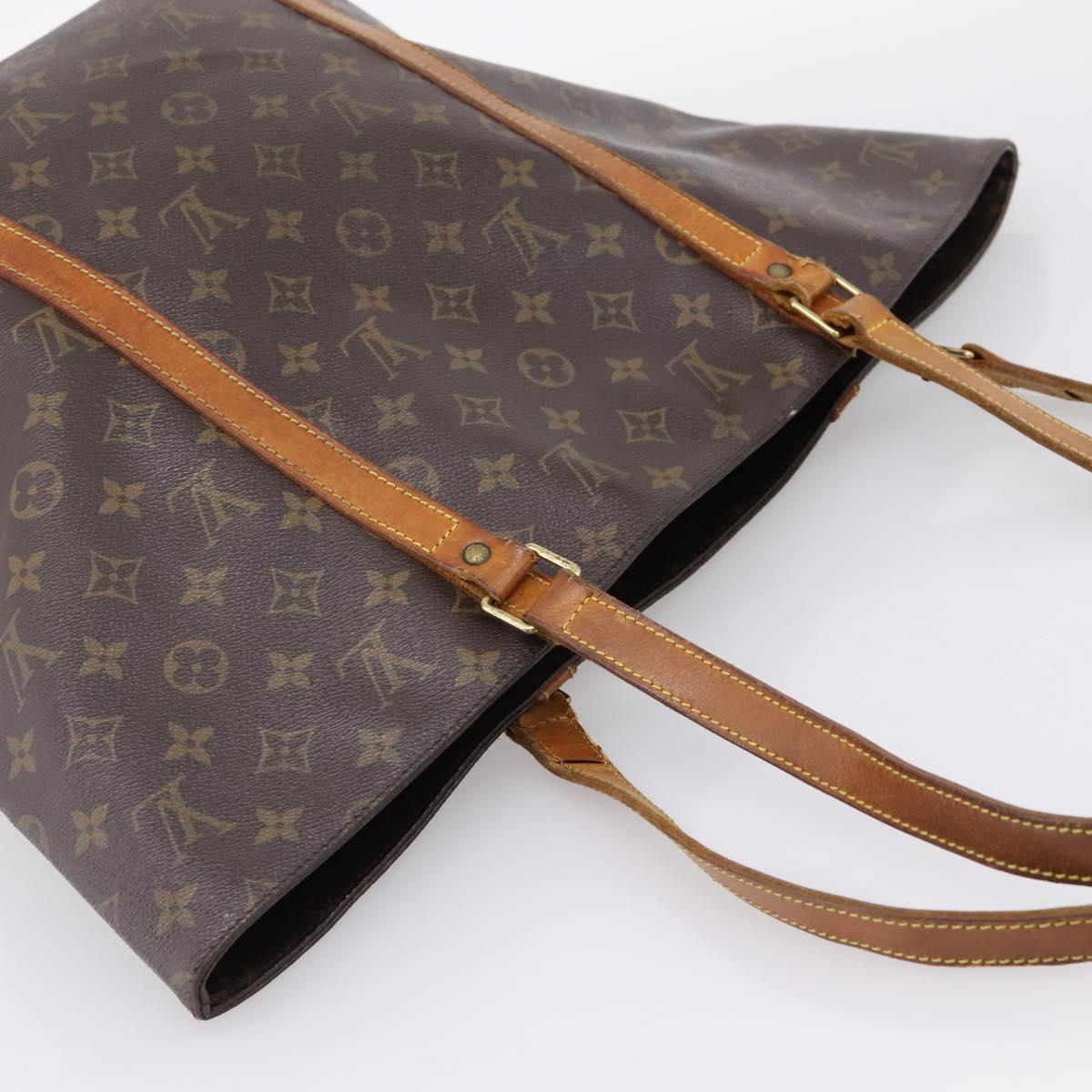 LOUIS VUITTON Monogram Sac Shopping GM Tote Bag M51110 LV Auth 203903