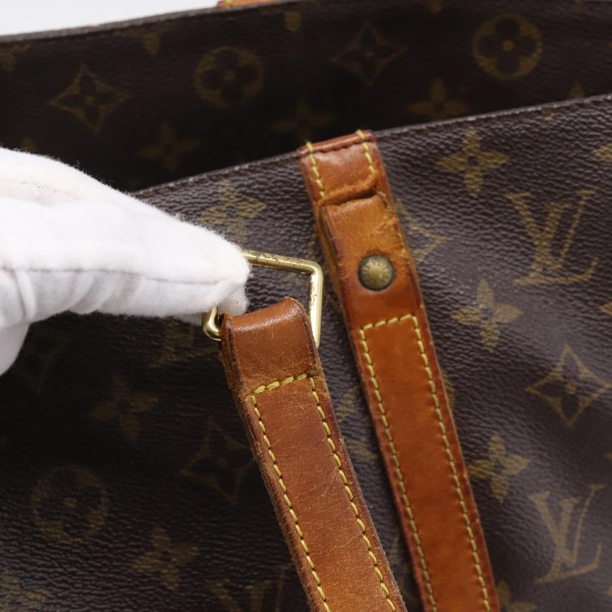LOUIS VUITTON Monogram Sac Shopping GM Tote Bag M51110 LV Auth 203903
