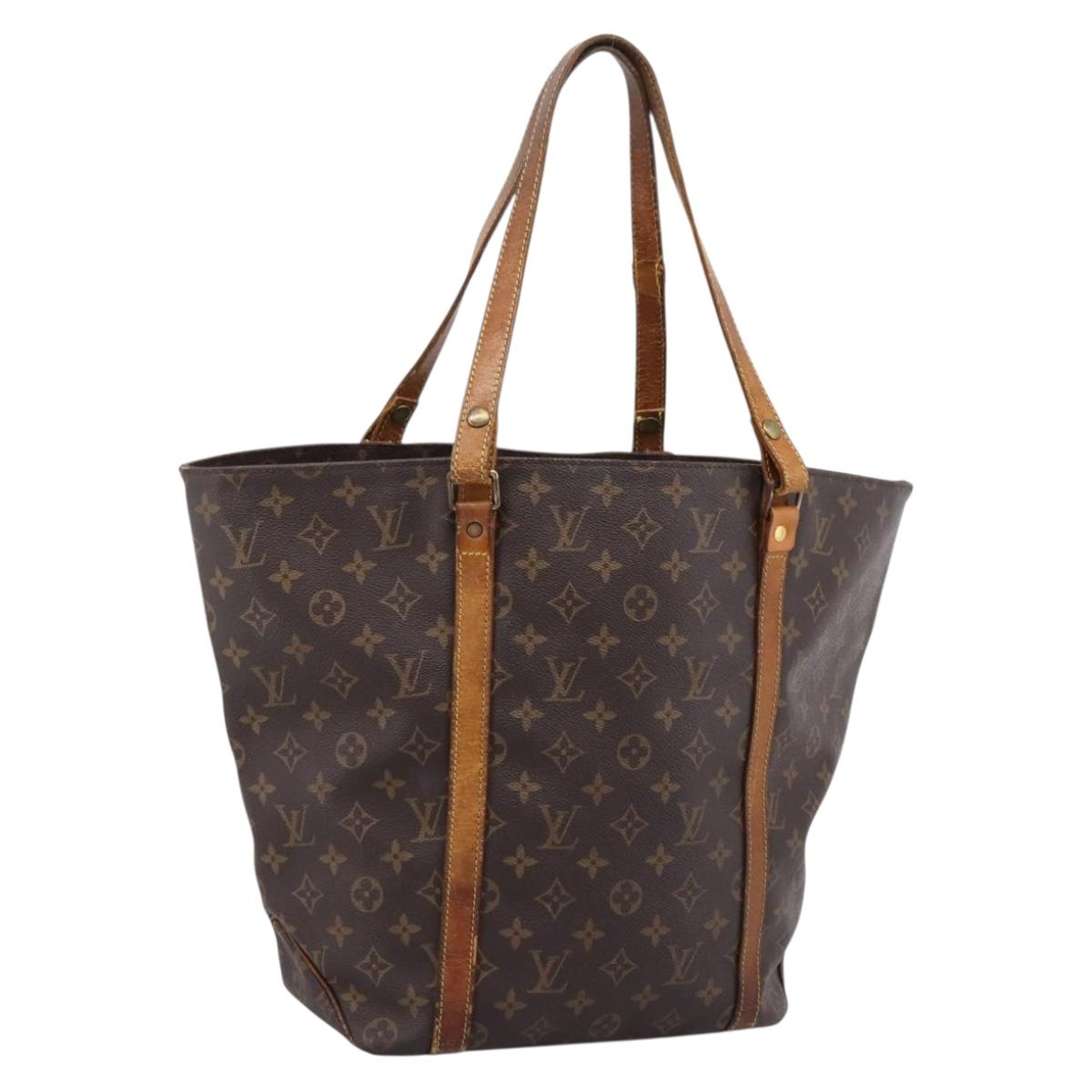 LOUIS VUITTON Monogram Sac Shopping GM Tote Bag M51110 LV Auth 203904