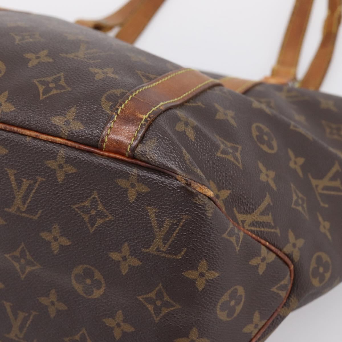 LOUIS VUITTON Monogram Sac Shopping GM Tote Bag M51110 LV Auth 203904