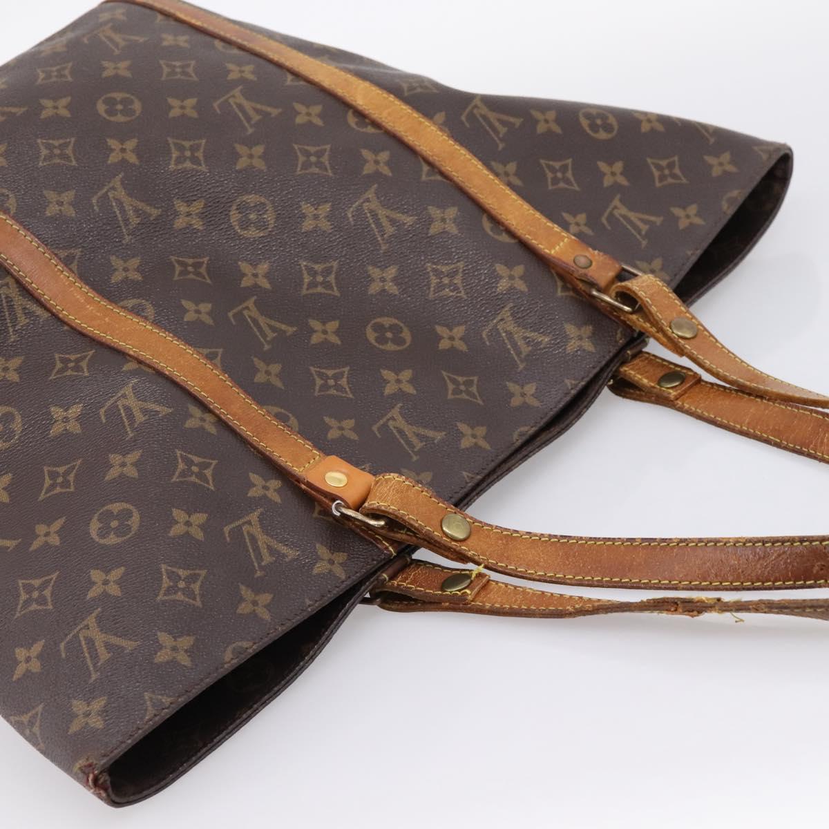 LOUIS VUITTON Monogram Sac Shopping GM Tote Bag M51110 LV Auth 203904