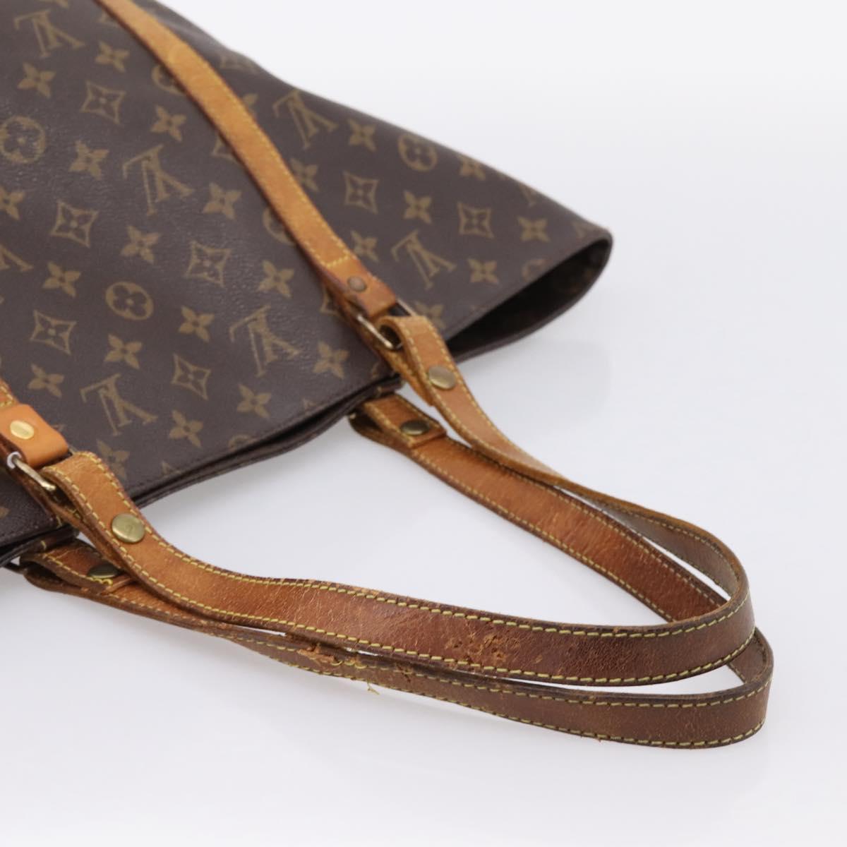 LOUIS VUITTON Monogram Sac Shopping GM Tote Bag M51110 LV Auth 203904