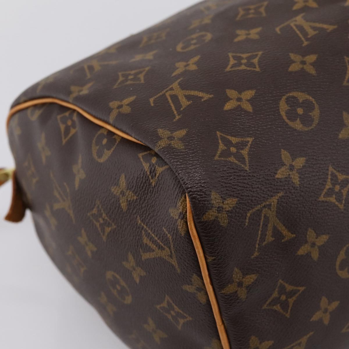 LOUIS VUITTON Monogram Speedy 30 Hand Bag M41526 LV Auth 203906SAV