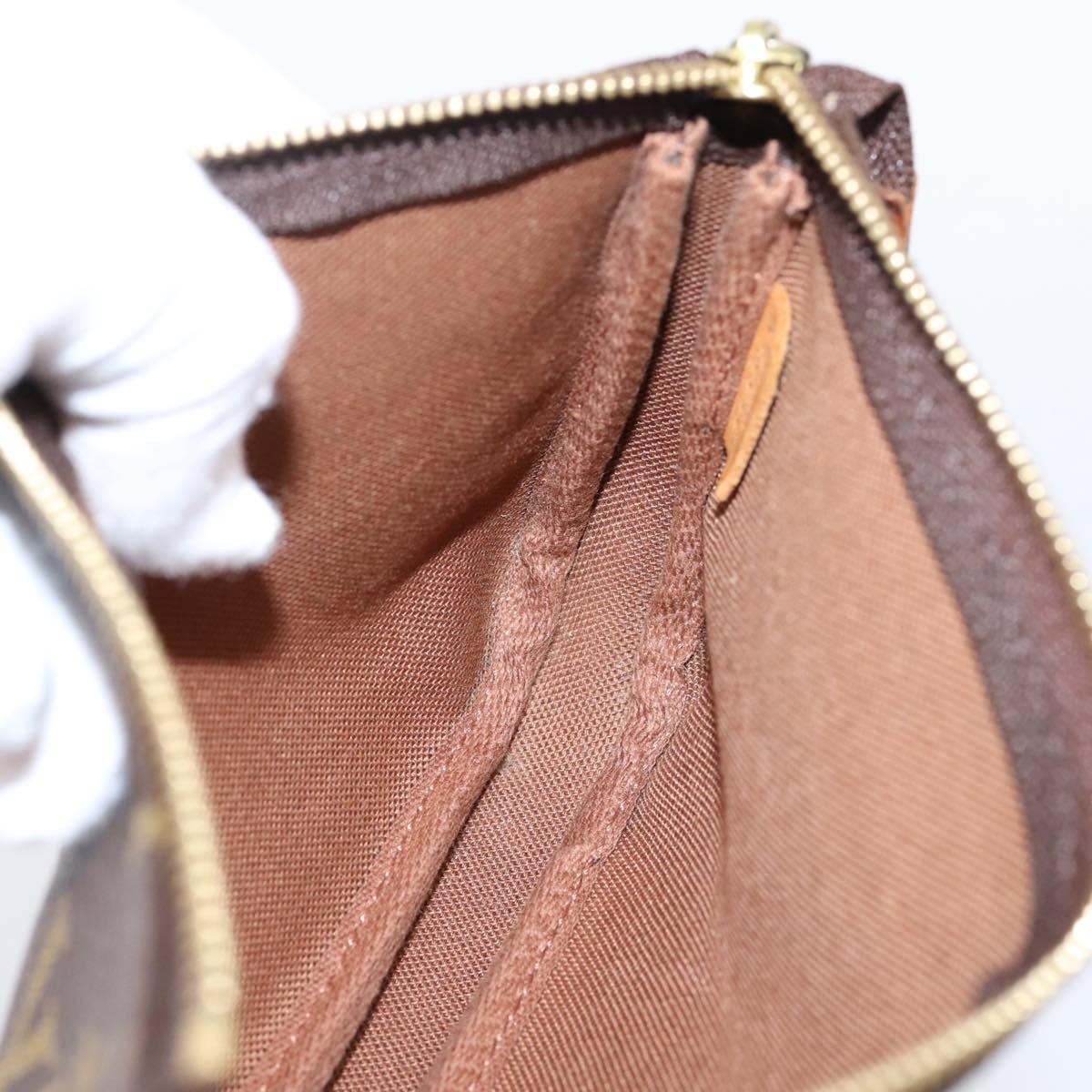 LOUIS VUITTON Monogram Mini Pochette Accessoires Pouch N41667 LV Auth 203908V
