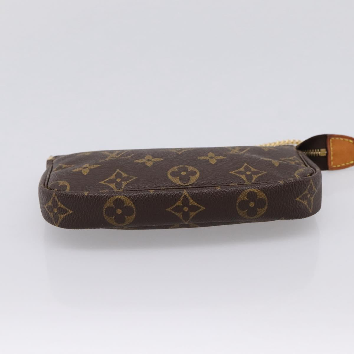 LOUIS VUITTON Monogram Mini Pochette Accessoires Pouch N41667 LV Auth 203908V