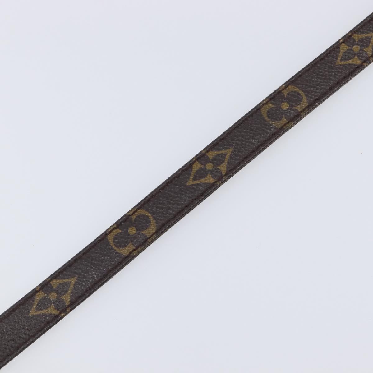 LOUIS VUITTON Monogram Shoulder Strap 47.2"" LV Auth 203916V