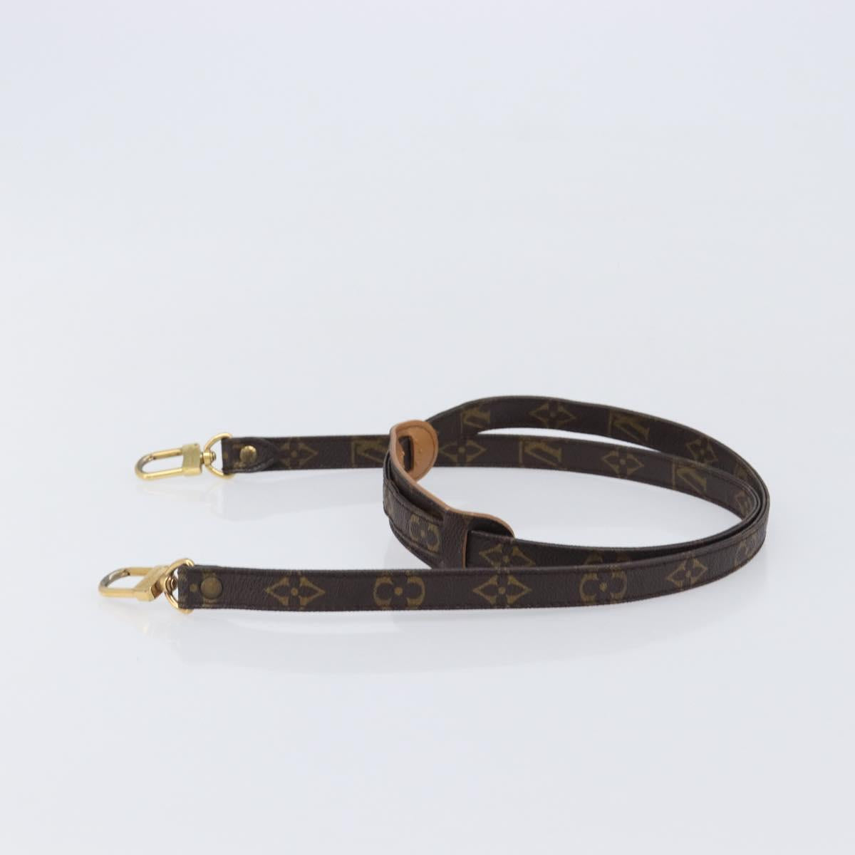 LOUIS VUITTON Monogram Shoulder Strap 47.2"" LV Auth 203916V