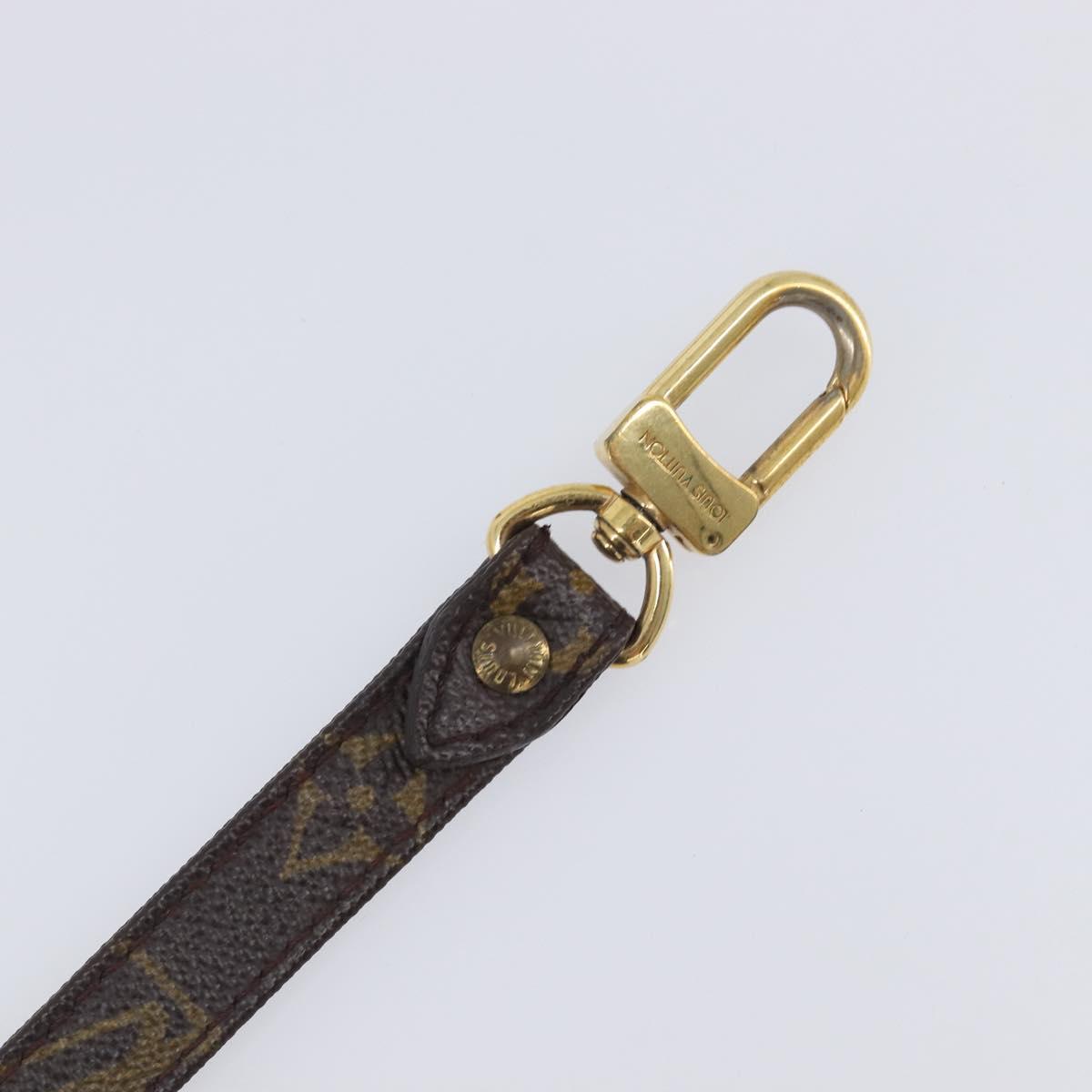LOUIS VUITTON Monogram Shoulder Strap 47.2"" LV Auth 203916V