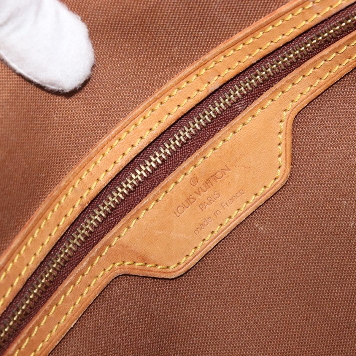 LOUIS VUITTON Monogram Gibeciere MM Shoulder Bag M42247 LV Auth 203922