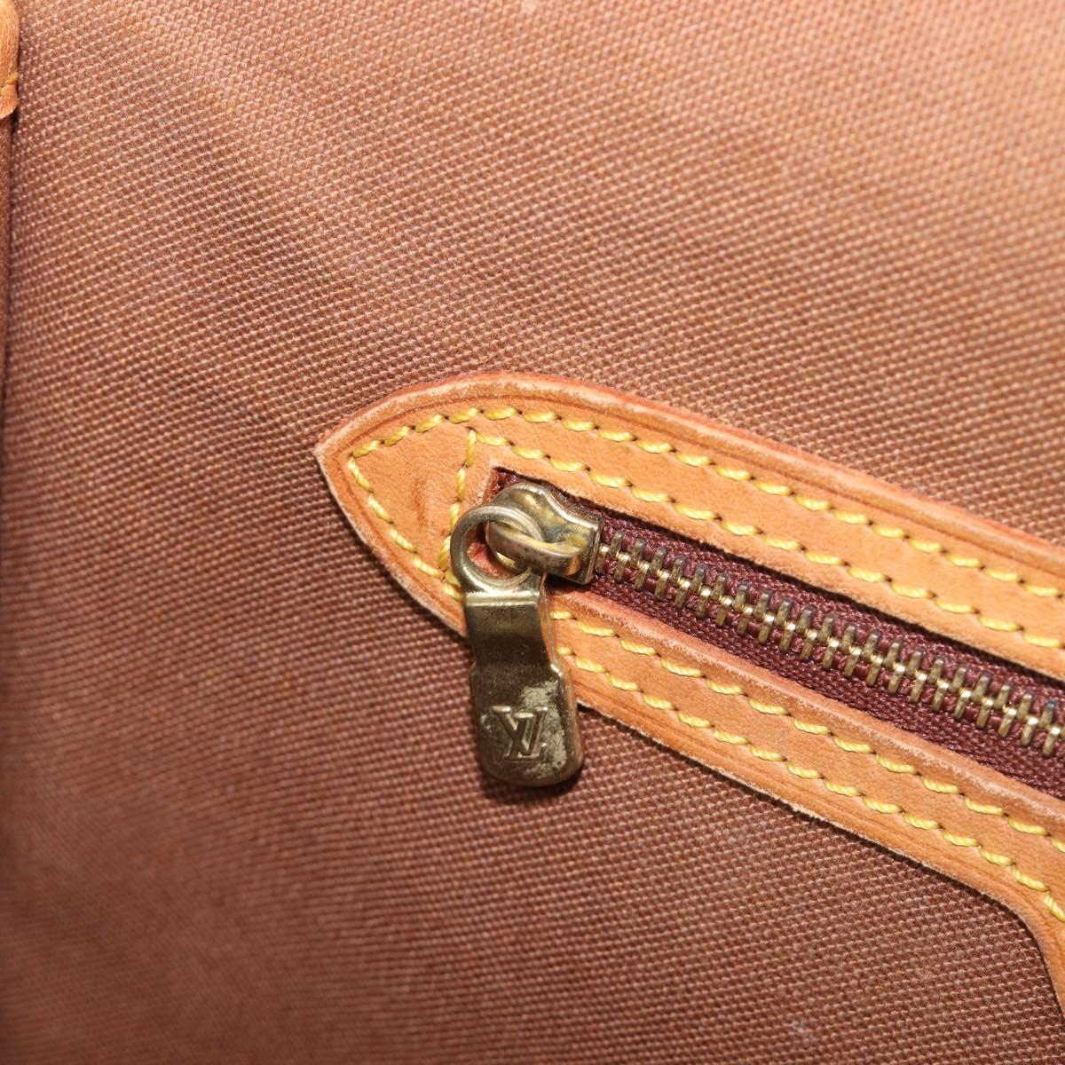 LOUIS VUITTON Monogram Gibeciere MM Shoulder Bag M42247 LV Auth 203922