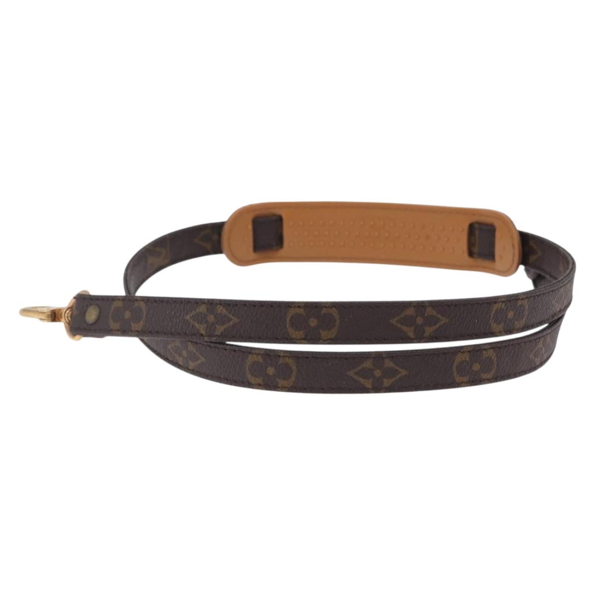 LOUIS VUITTON Monogram Shoulder Strap 39.4"" LV Auth 204019V