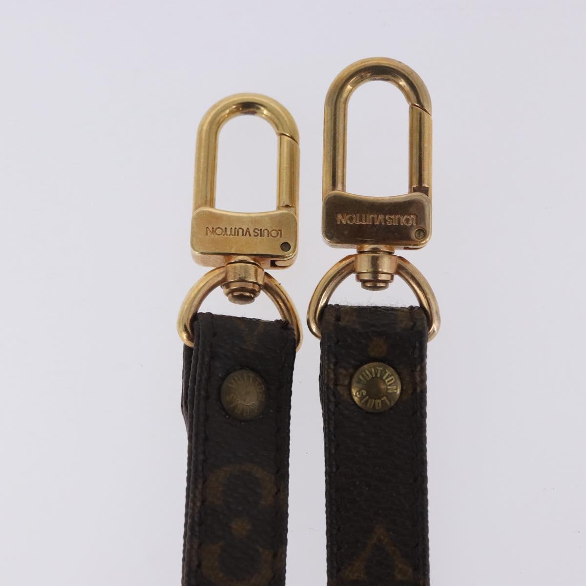 LOUIS VUITTON Monogram Shoulder Strap 39.4"" LV Auth 204019V