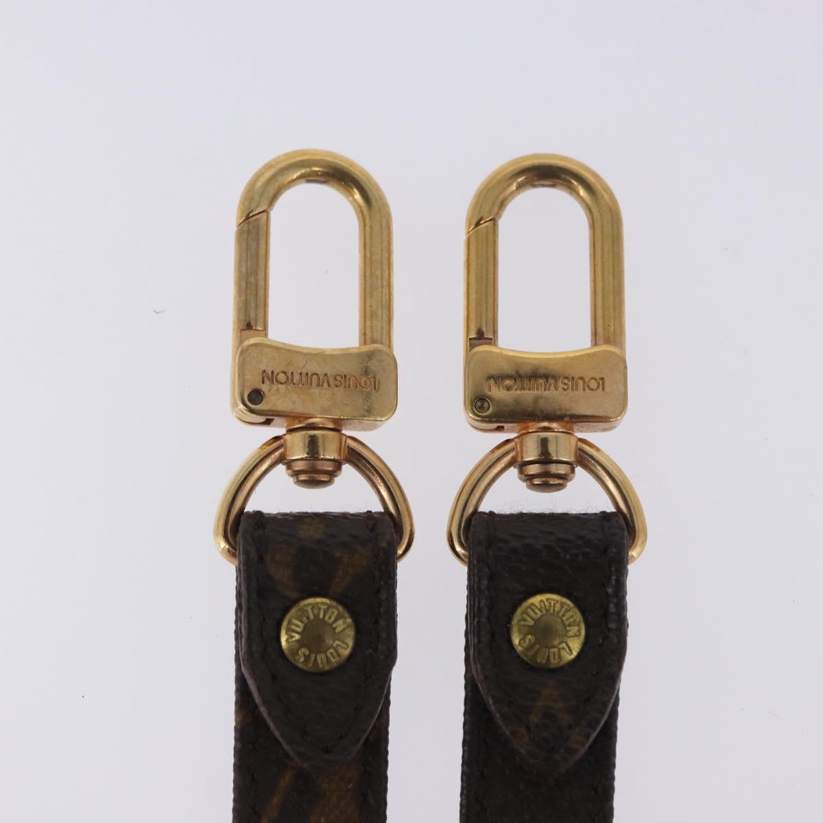 LOUIS VUITTON Monogram Shoulder Strap 39.4"" LV Auth 204019V
