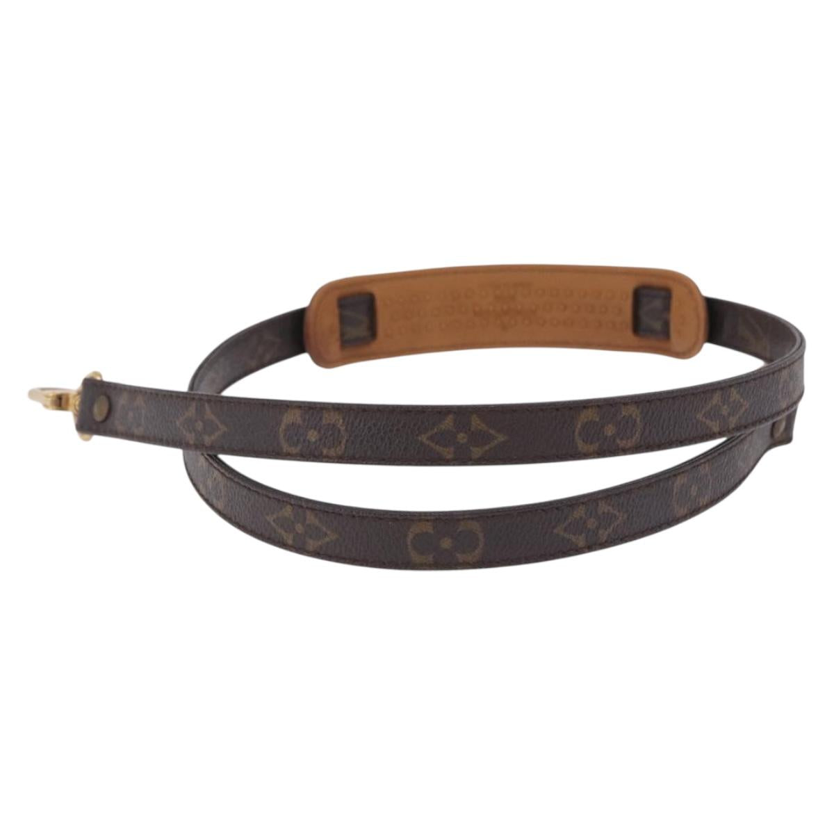 LOUIS VUITTON Monogram Shoulder Strap 39"" LV Auth 204020V