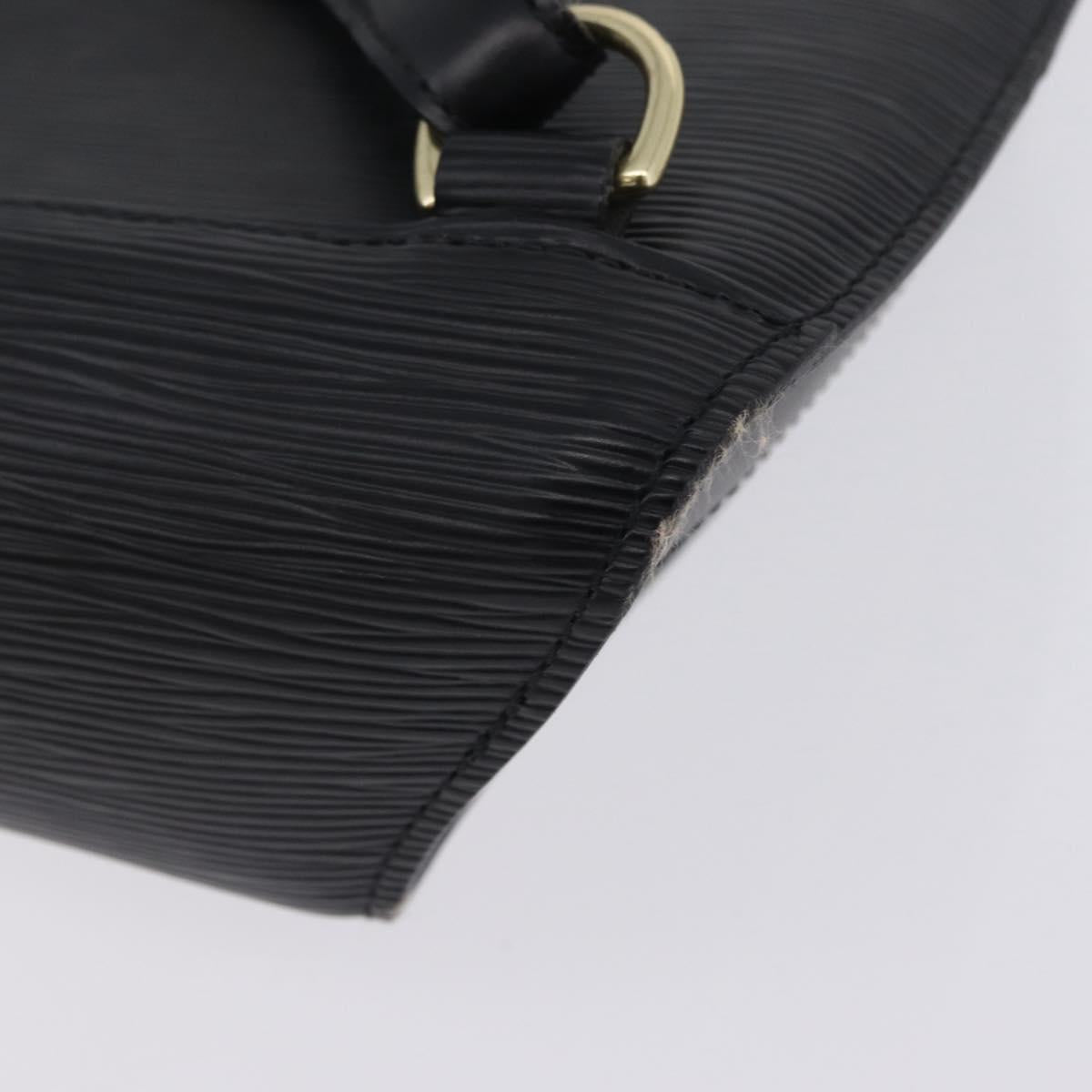 LOUIS VUITTON Epi Mabillon Backpack Black M52232 LV Auth 204031A