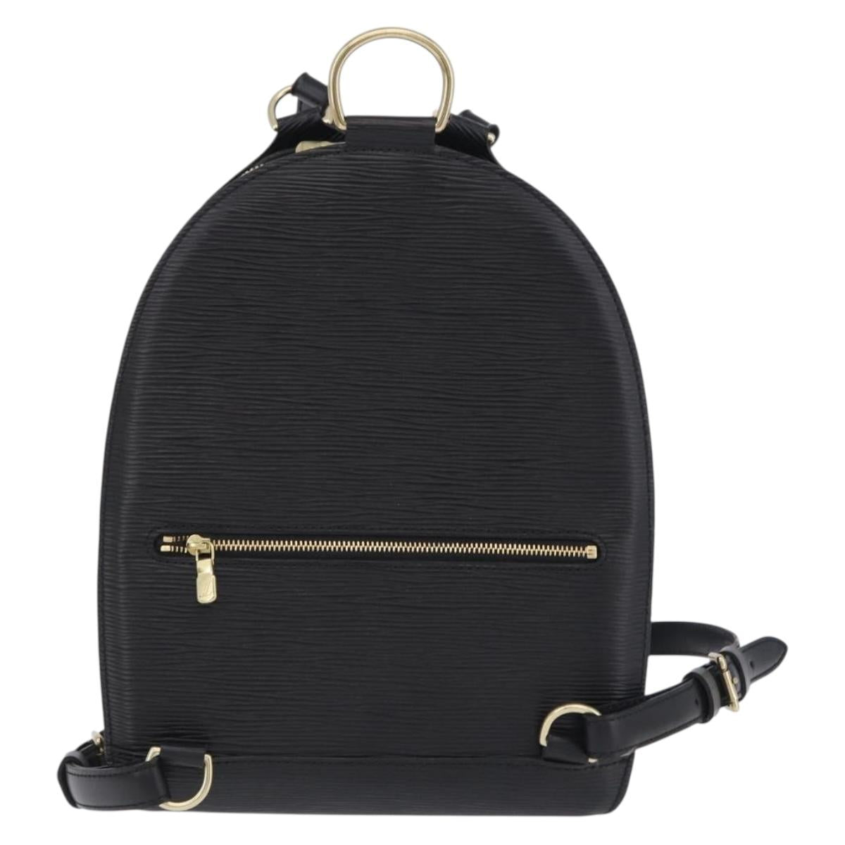 LOUIS VUITTON Epi Mabillon Backpack Black M52232 LV Auth 204031A